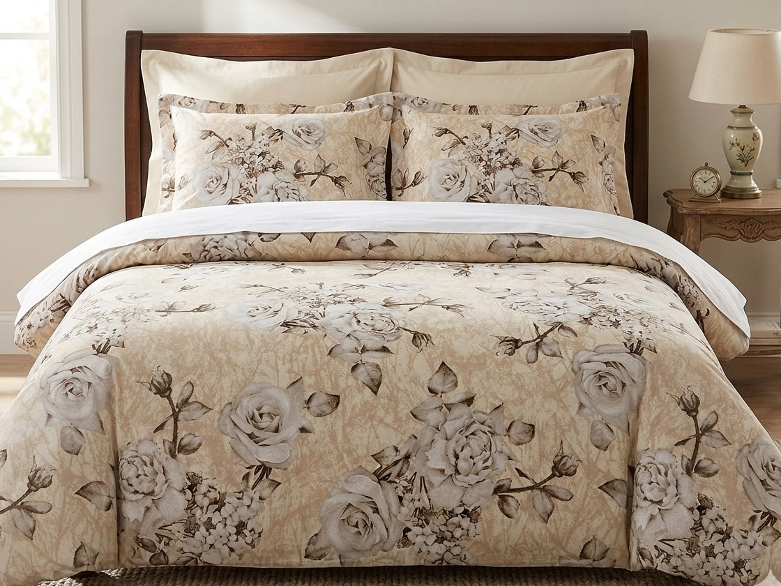 Completo letto rose