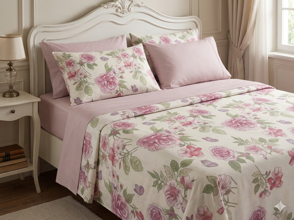 Completo letto rose & rose
