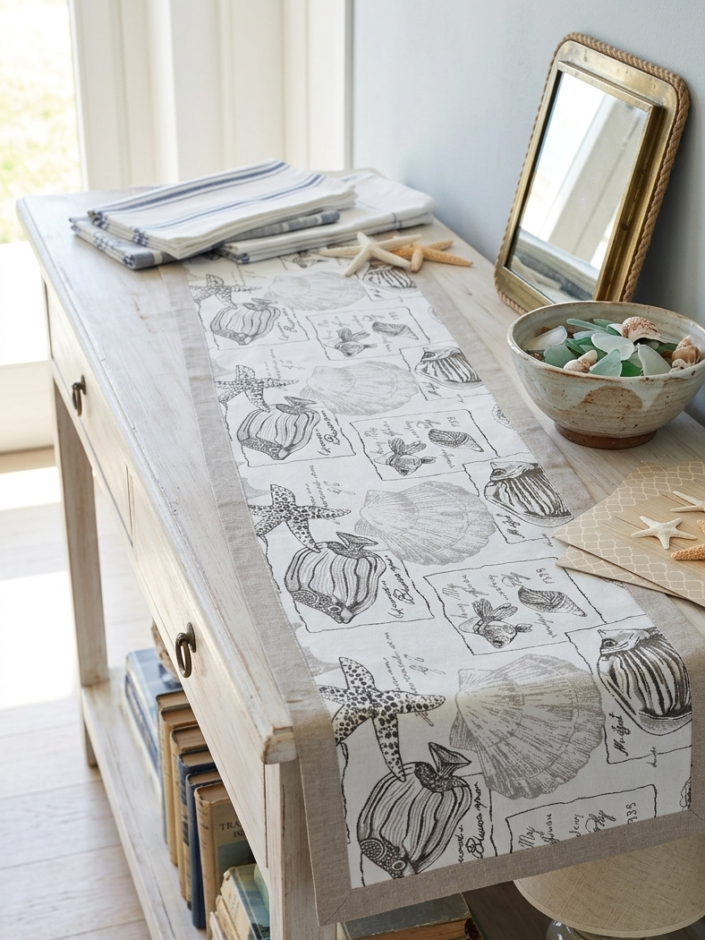 Runner in gobelin ' CONCHIGLIE'