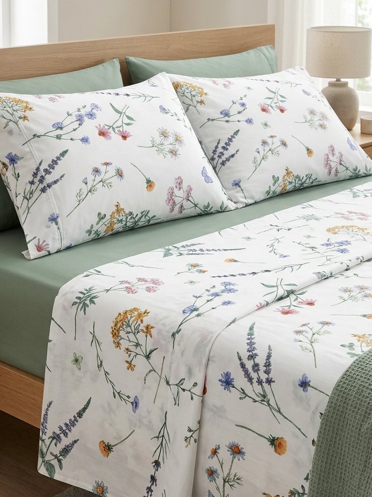 Completo lenzuola Fiori di campo