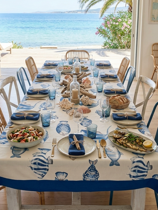 Tovaglia Pesce Azzurro