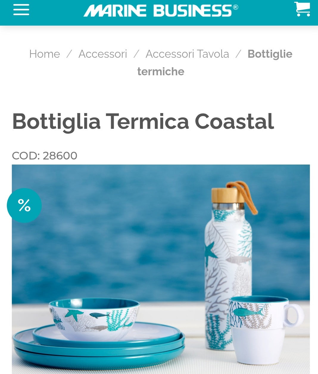 Bottiglia termica Marine Business