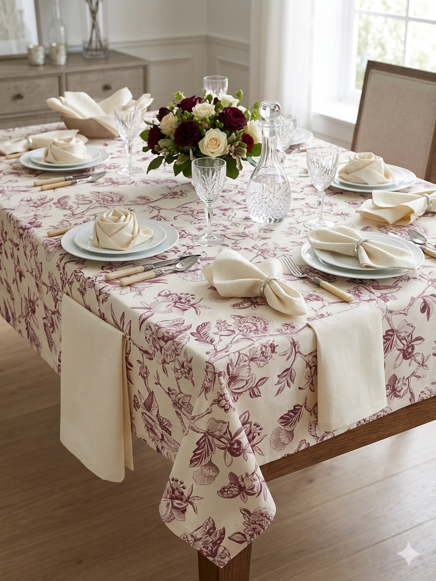 Tovaglia shabby chic