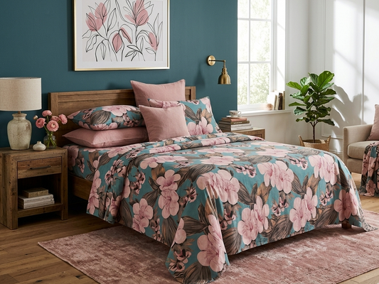 Completo letto Fiori